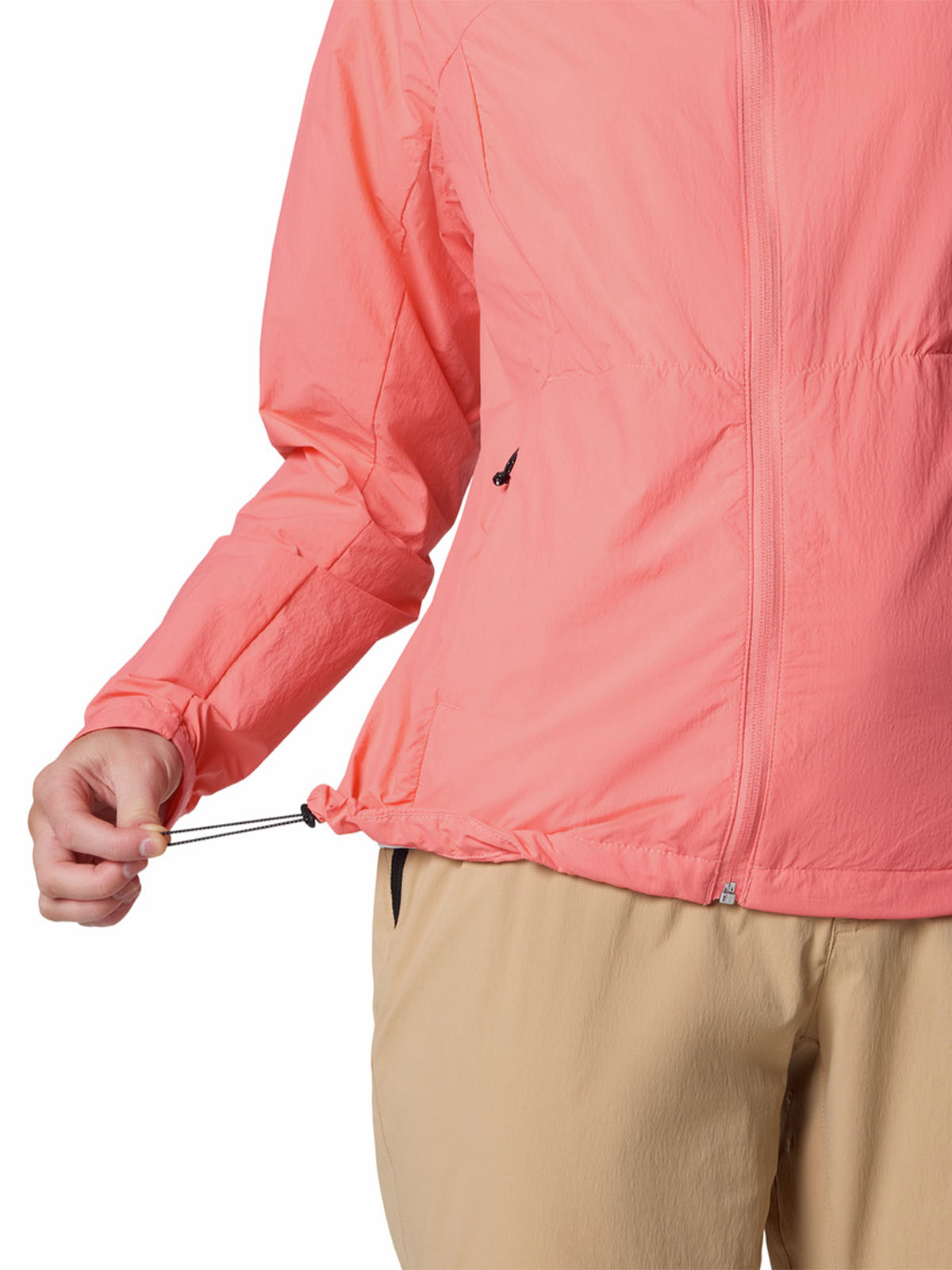 Cortaviento Mujer Loop Trail III Rosado Columbia
