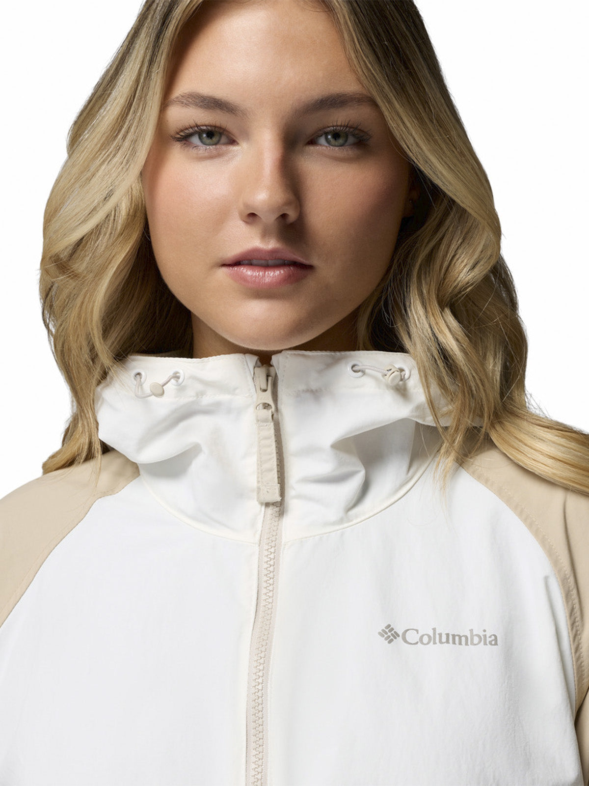 Cortaviento Mujer Spire Valley Wind Gris Columbia
