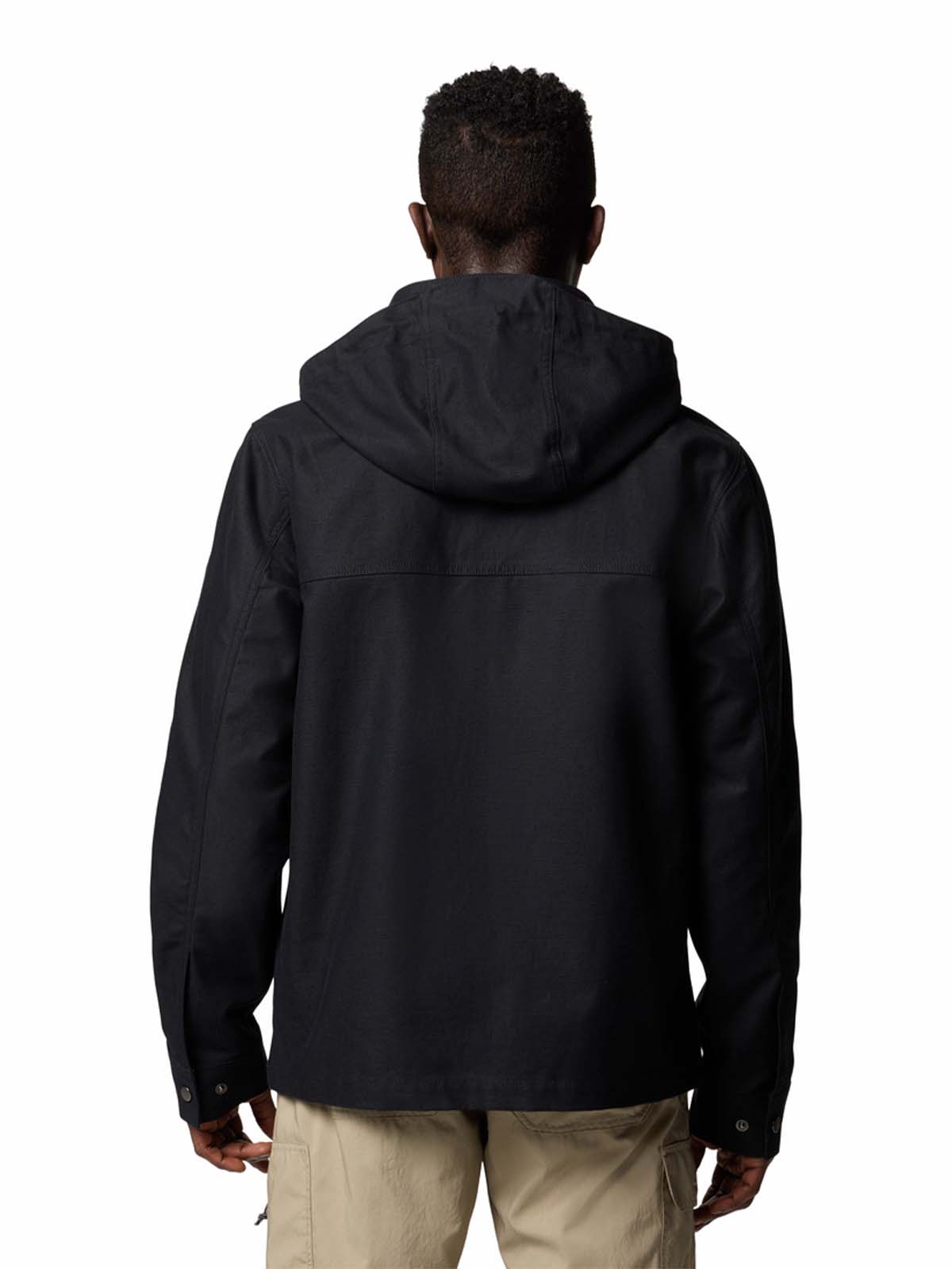 Cortaviento Hombre Indigo Canyon Negro Columbia