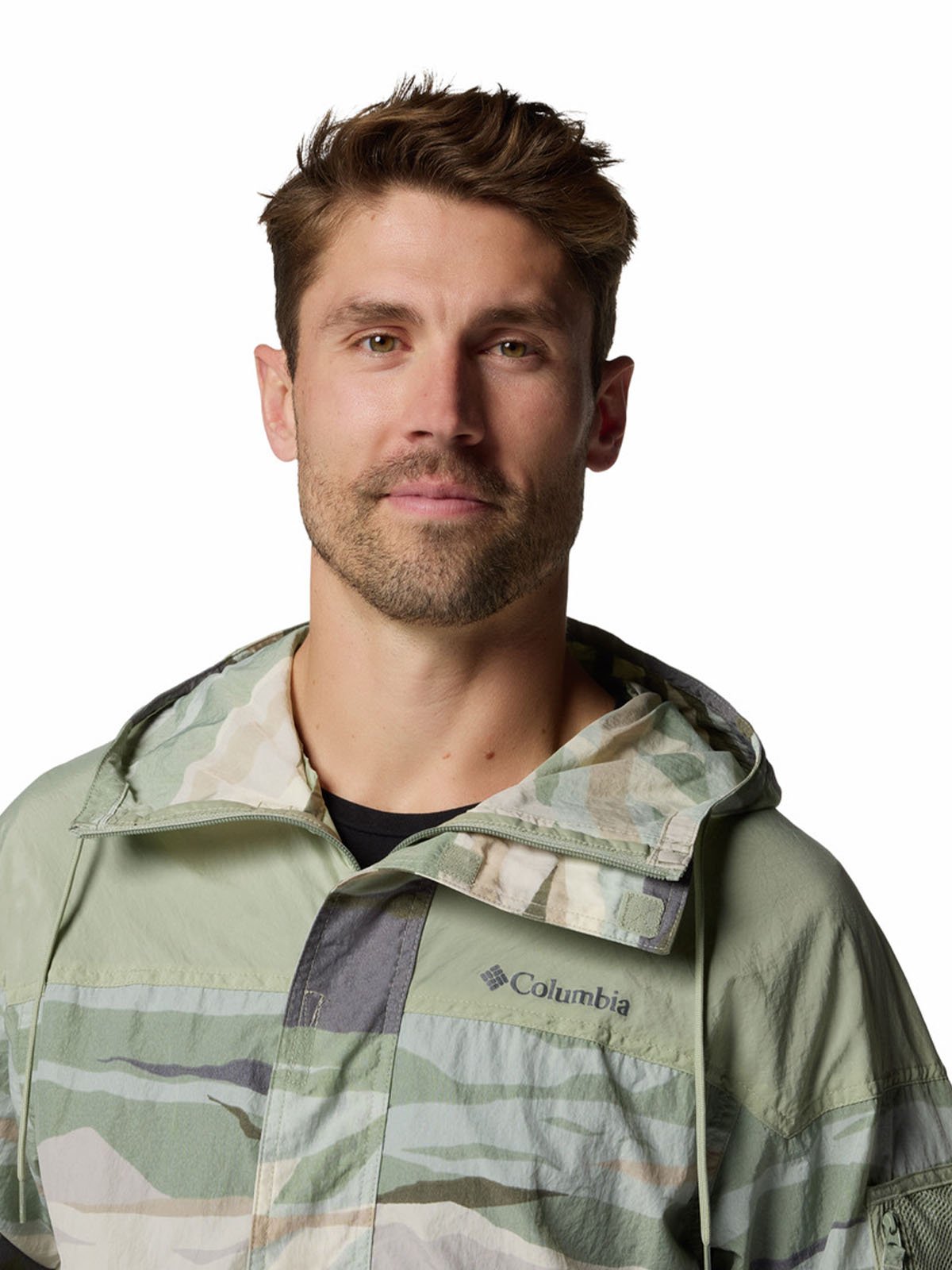 Cortaviento Hombre Challenger Novelty Beige Columbia