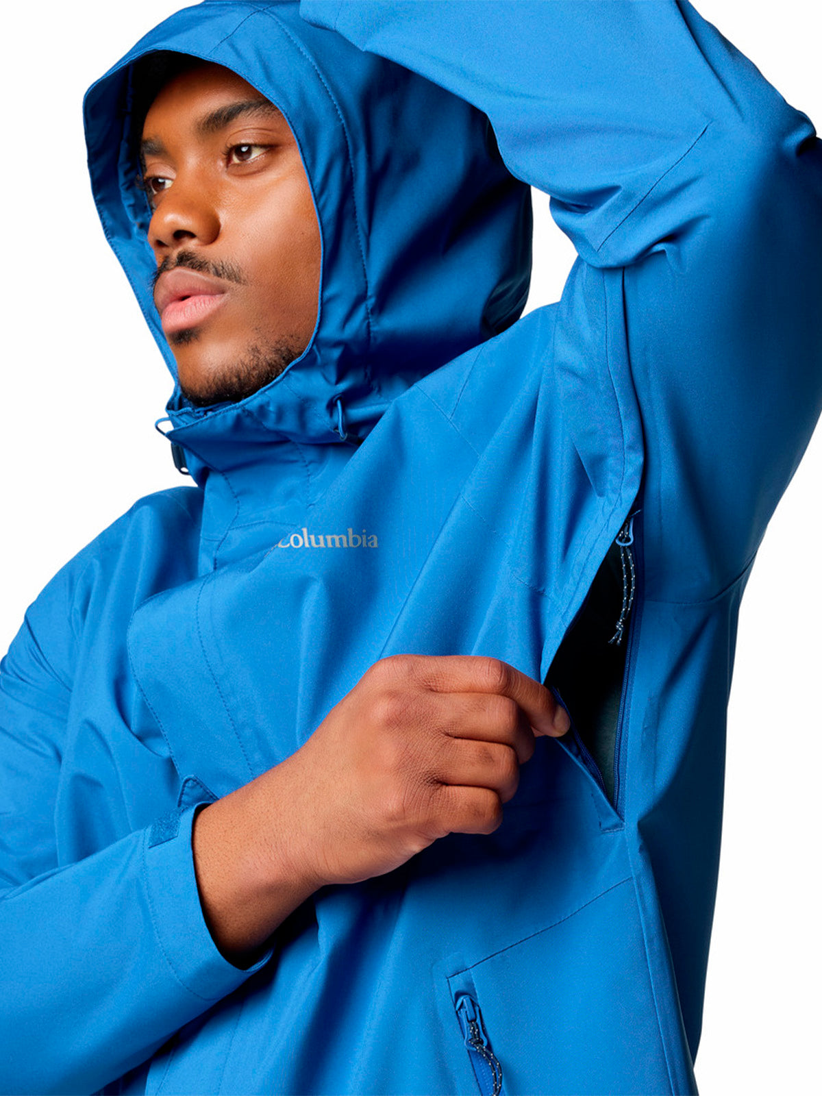 Cortaviento Hombre Earth Explorer II Azul Columbia