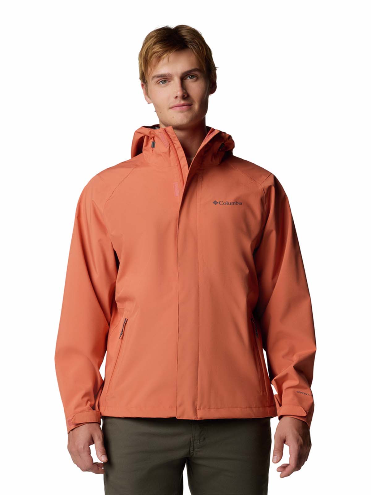 Cortaviento Hombre Earth Explorer II Rojo Columbia