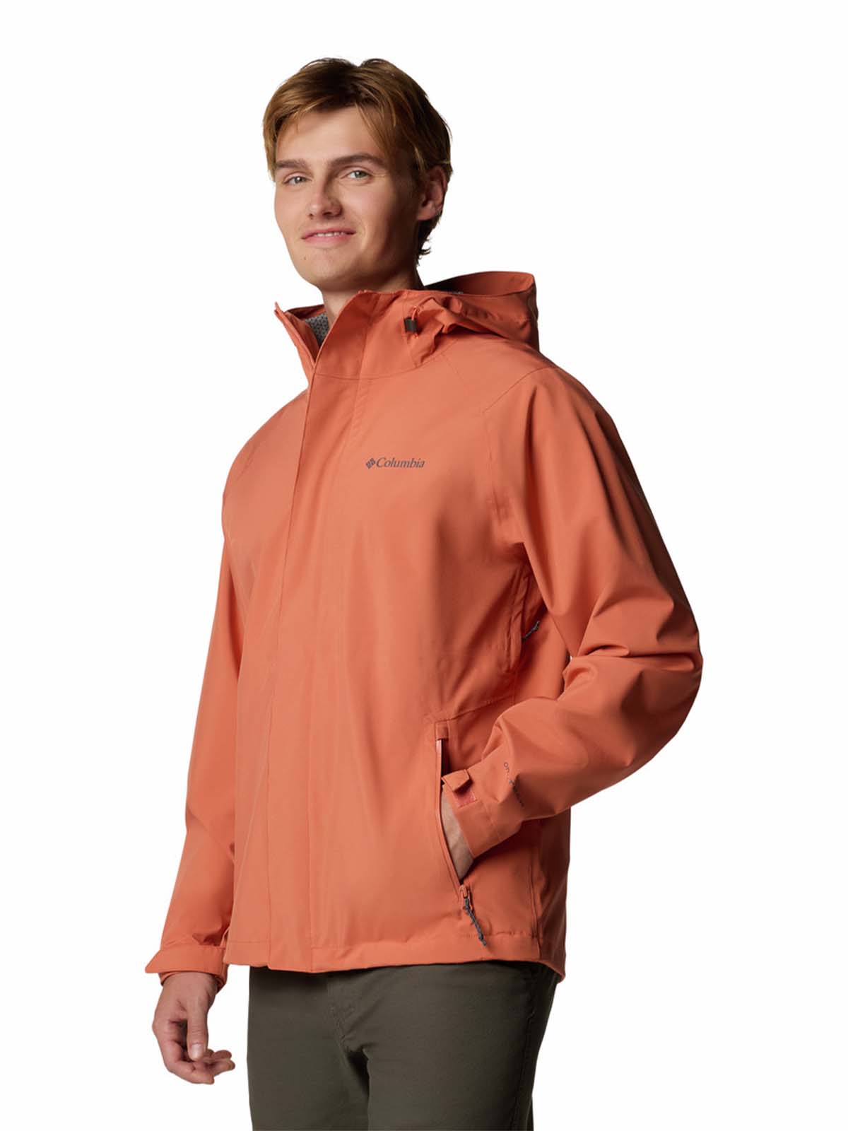 Cortaviento Hombre Earth Explorer II Rojo Columbia