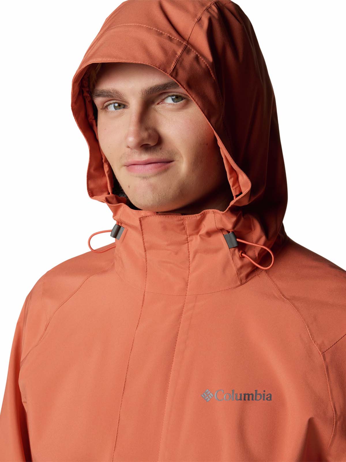 Cortaviento Hombre Earth Explorer II Rojo Columbia