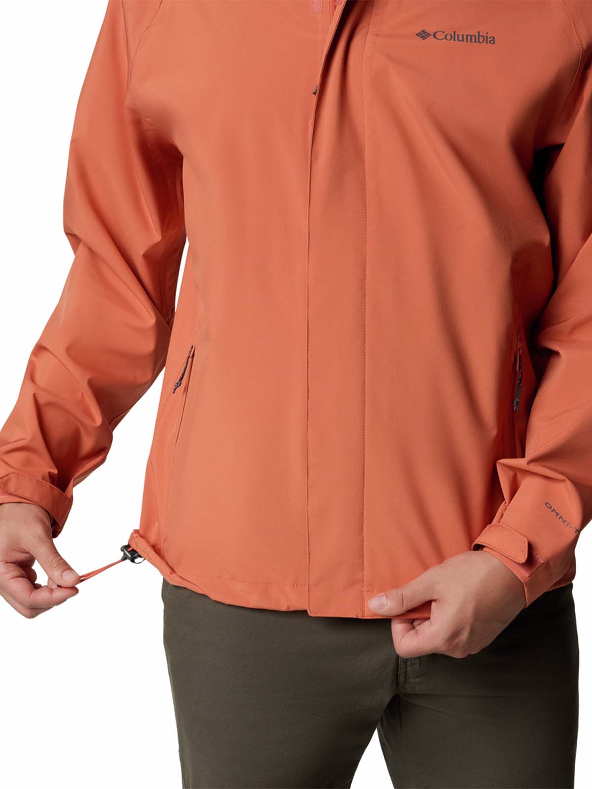 Cortaviento Hombre Earth Explorer II Rojo Columbia