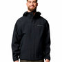 Cortaviento Impermeable Hombre Earth Explorer II Negro Columbia