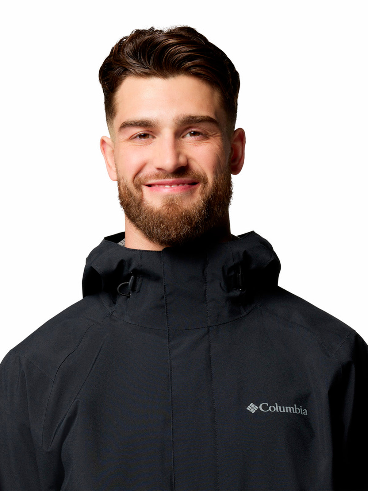 Cortaviento Impermeable Hombre Earth Explorer II Negro Columbia