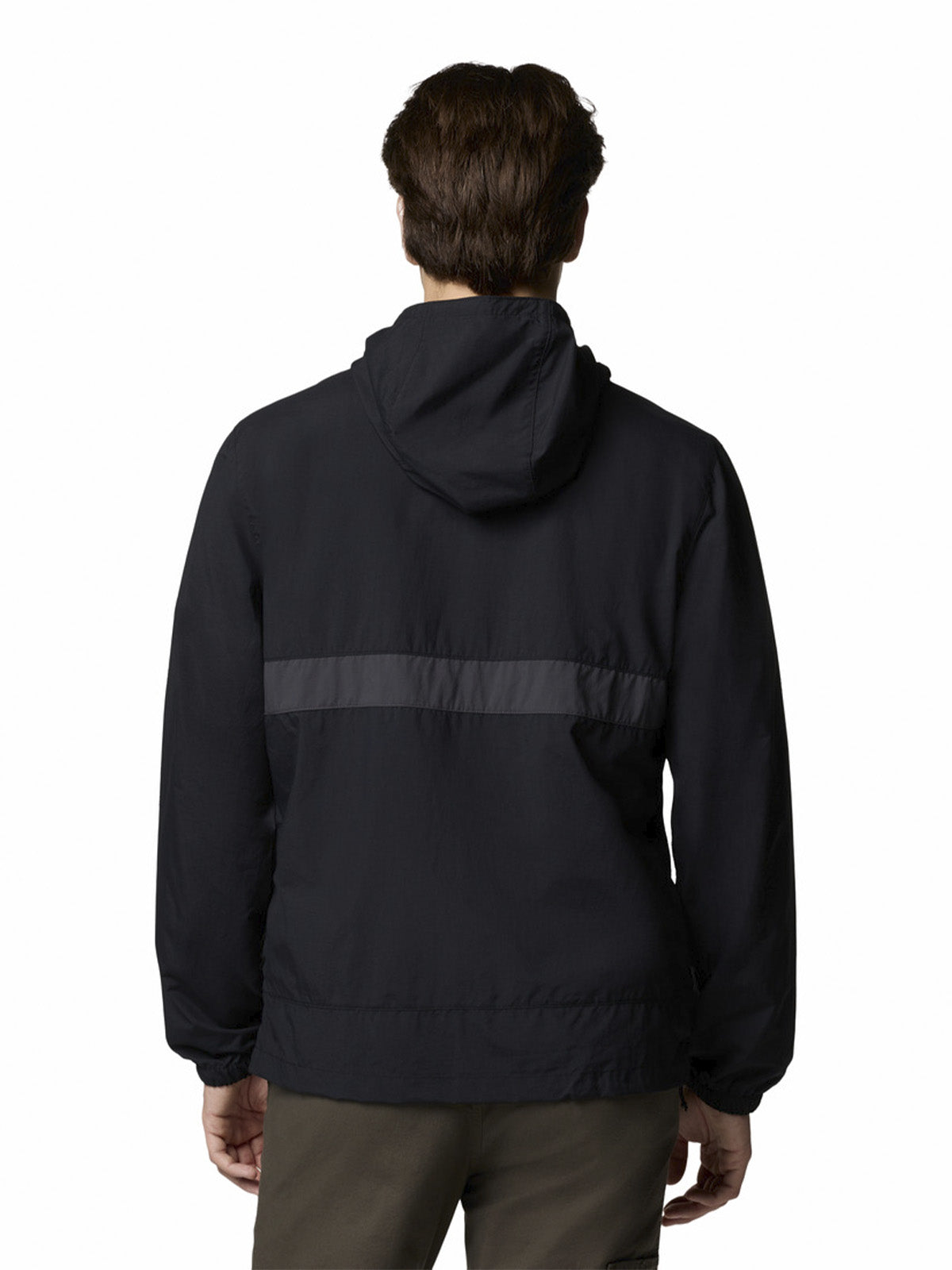 Cortaviento Hombre Spire Valley Hooded Negro Columbia