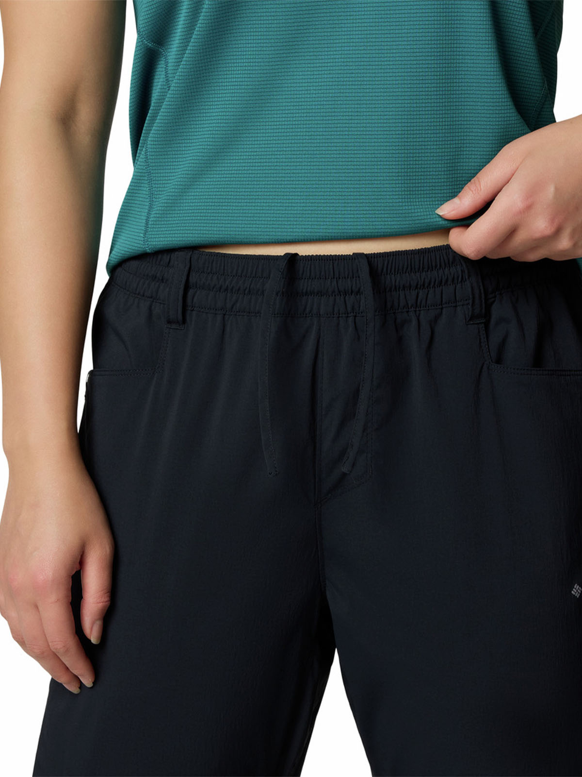 Pantalón Mujer Wanoga Pro Vent Negro Columbia