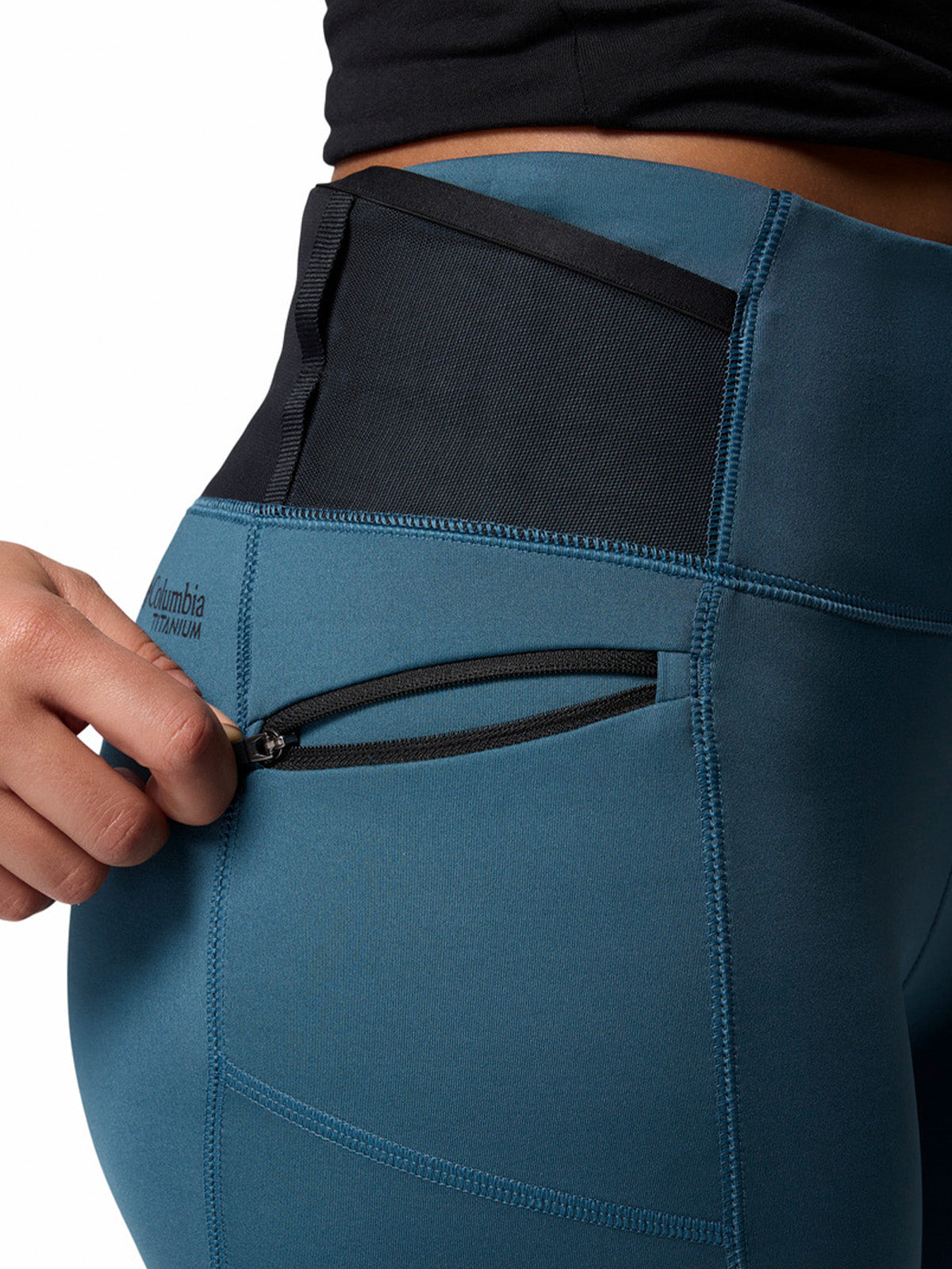 Calza Mujer Summit Valley Leggin Azul Columbia