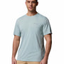 Polera Manga Corta Hombre Zero Rules Light Celeste Columbia