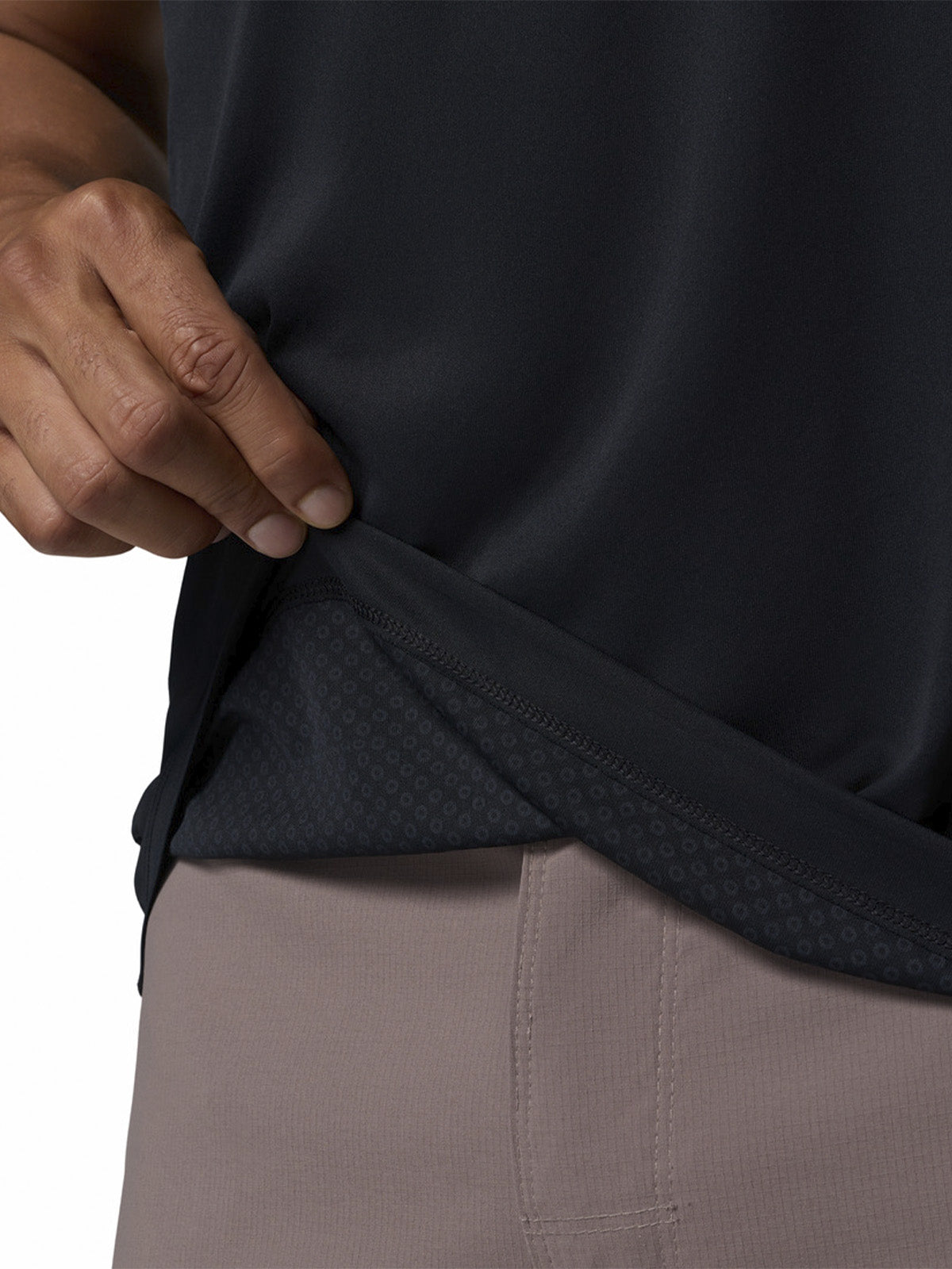 Polera Manga Corta Hombre Zero Rules Light Negro Columbia
