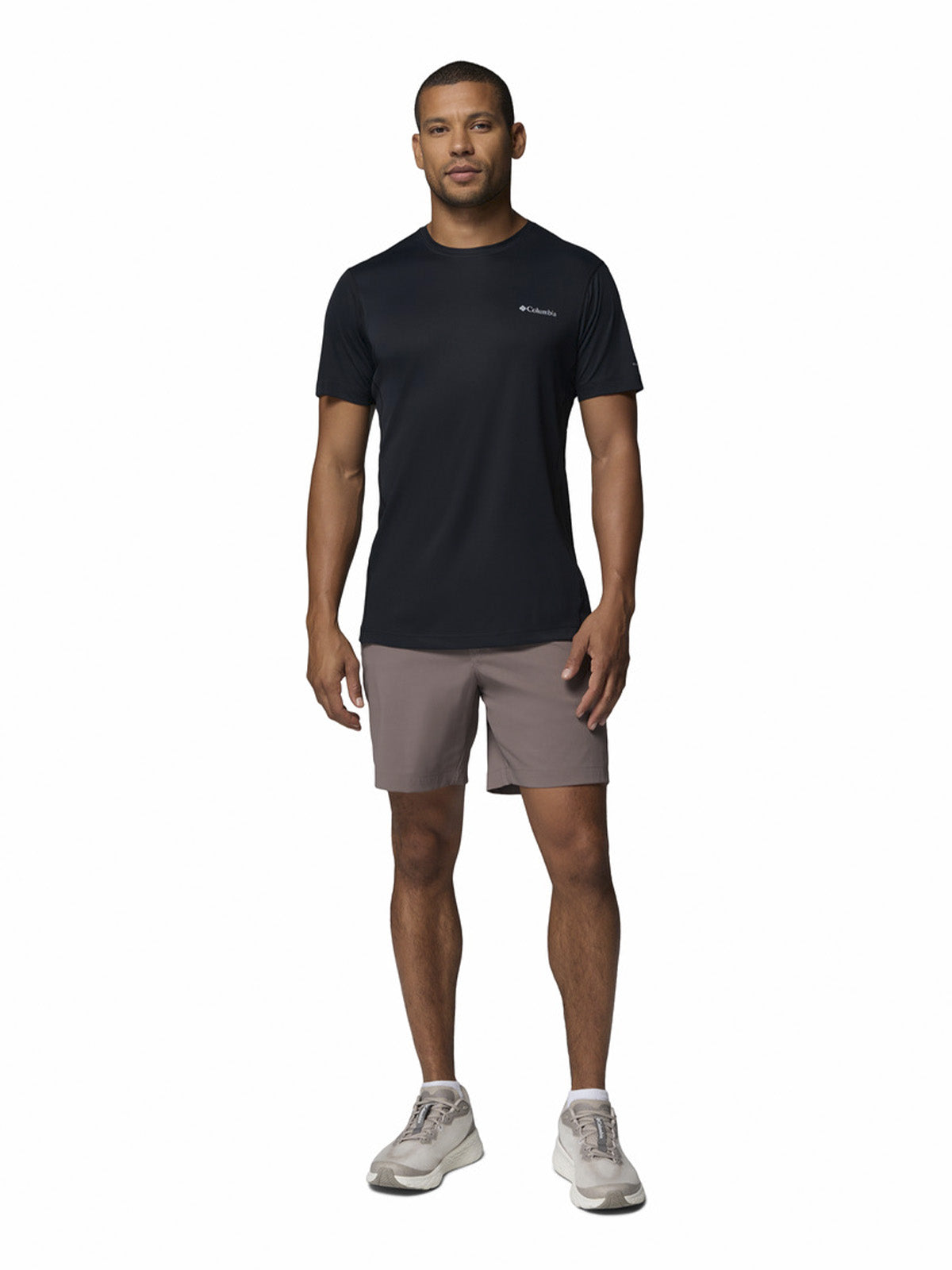 Polera Manga Corta Hombre Zero Rules Light Negro Columbia