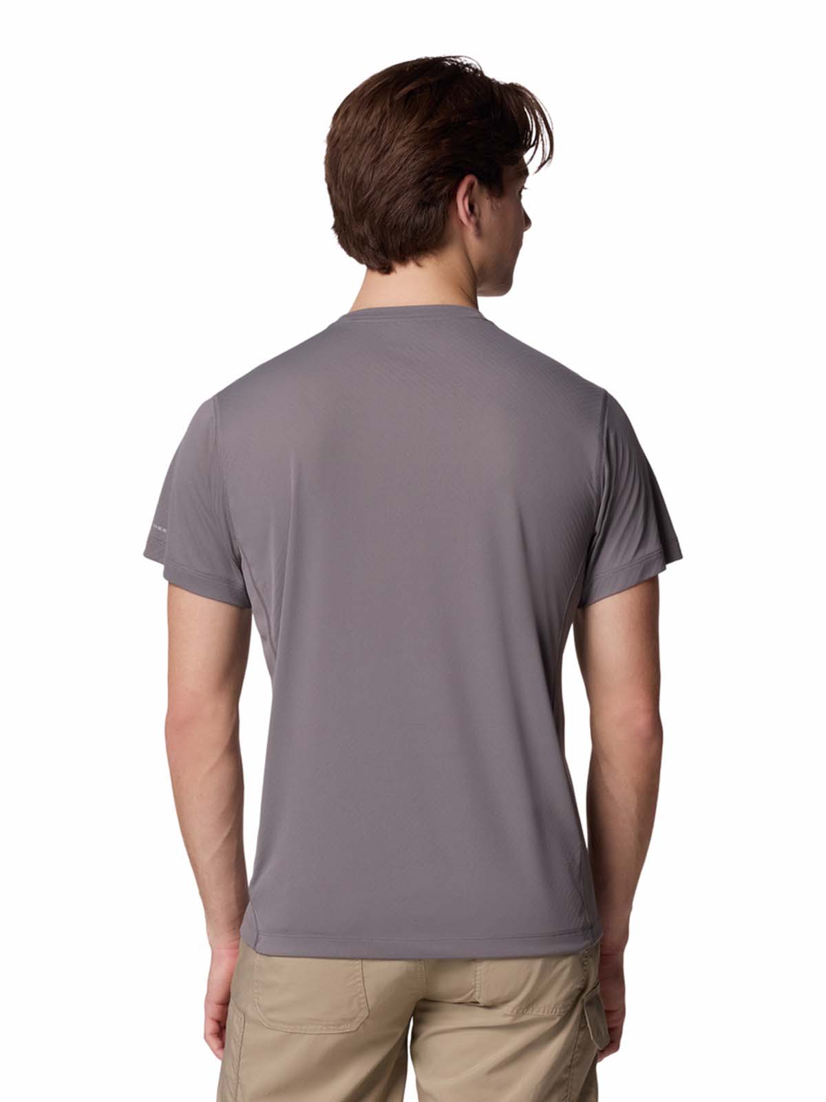 Polera Manga Corta Hombre Zero Rules Light Gris Columbia
