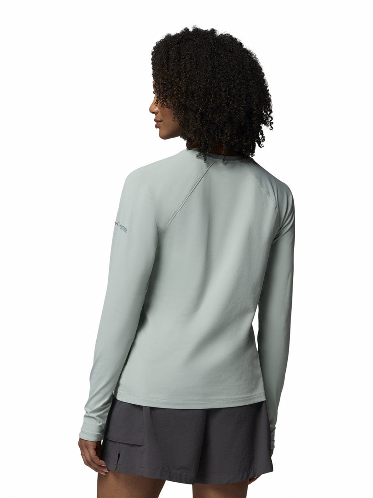 Polera Manga Larga Mujer Wild Cast Sun Celeste Columbia