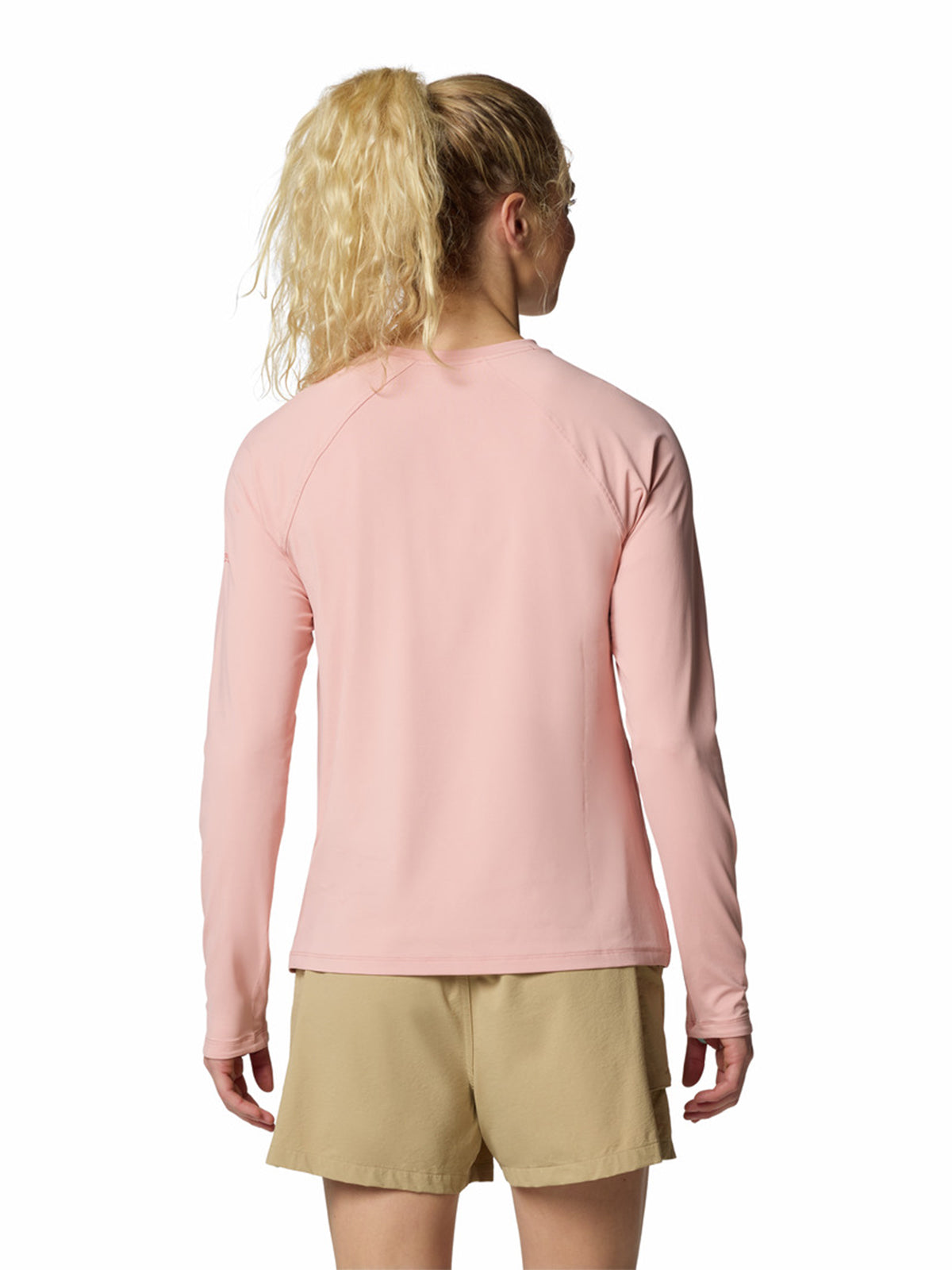 Polera Manga Larga Mujer Wild Cast Sun Rosado Columbia