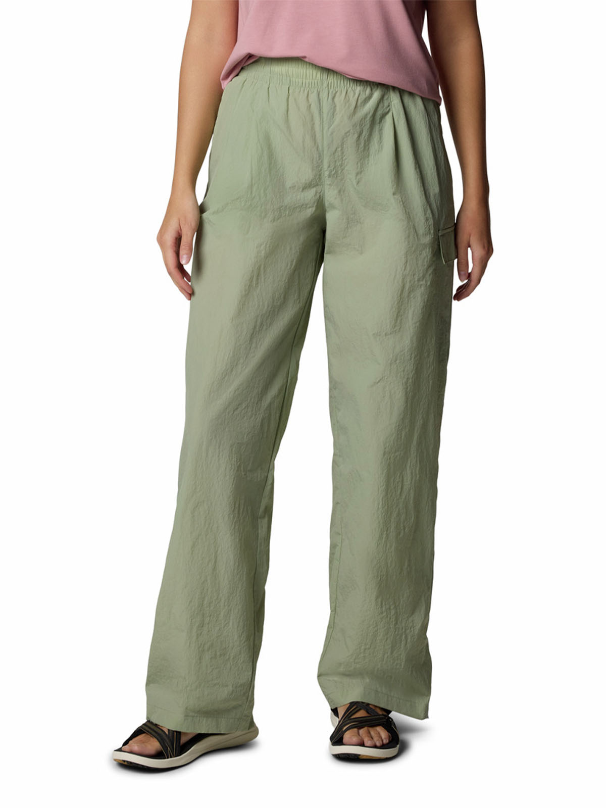 Pantalón Mujer Paracutie Vented Beige Columbia
