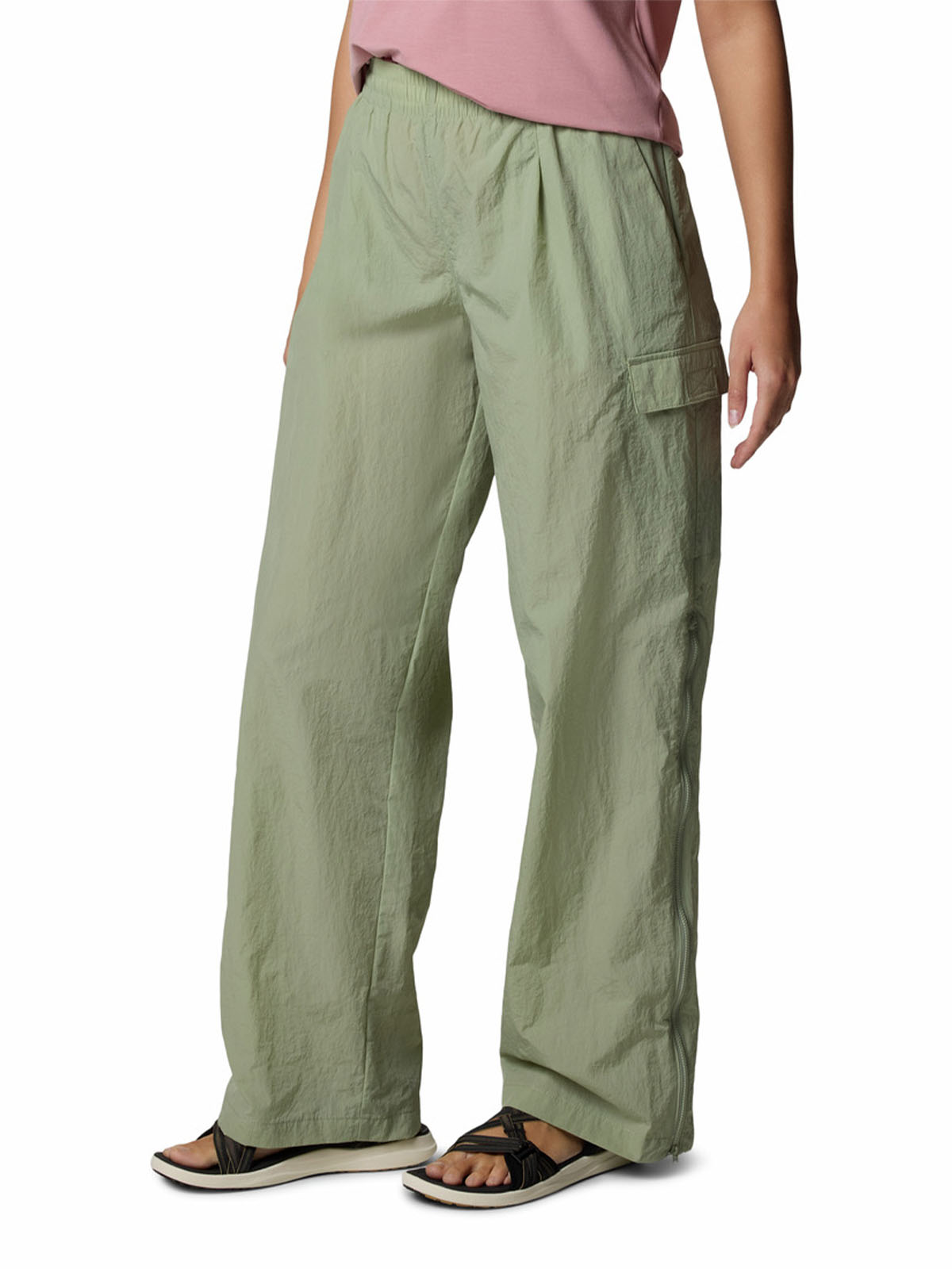Pantalón Mujer Paracutie Vented Beige Columbia