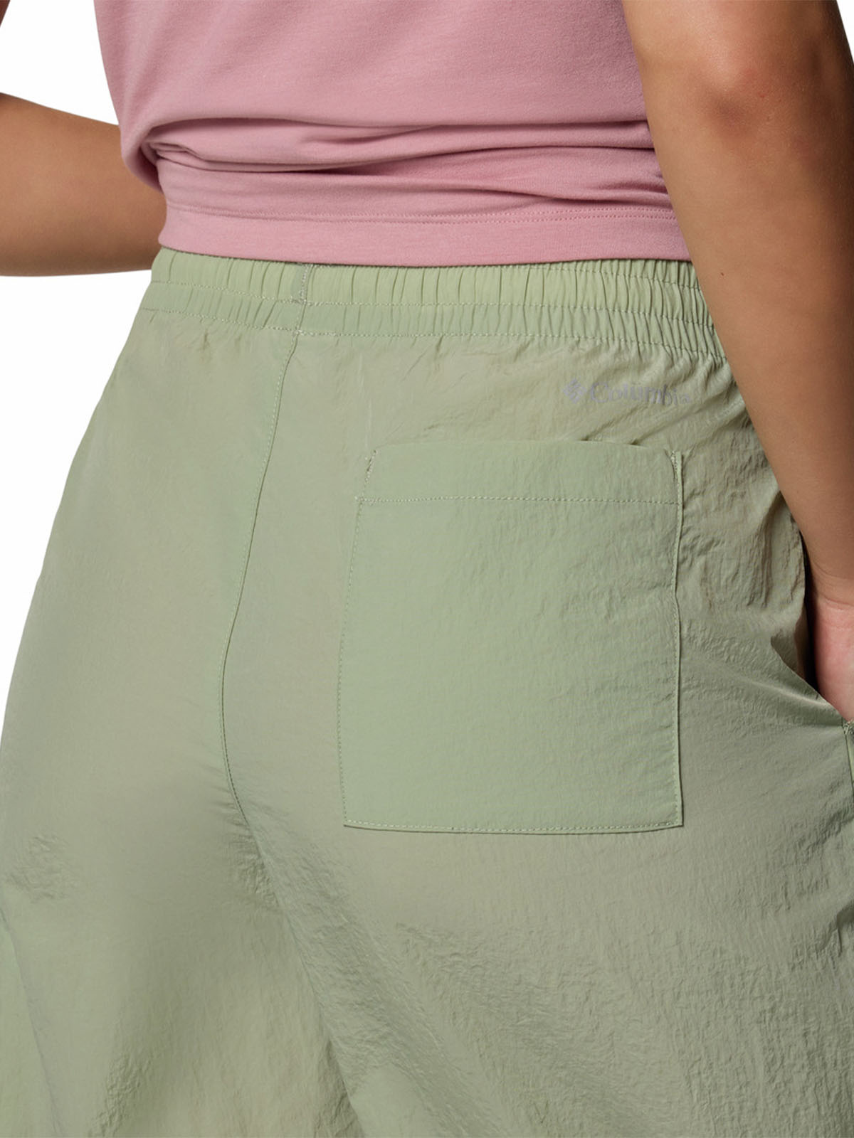 Pantalón Mujer Paracutie Vented Beige Columbia