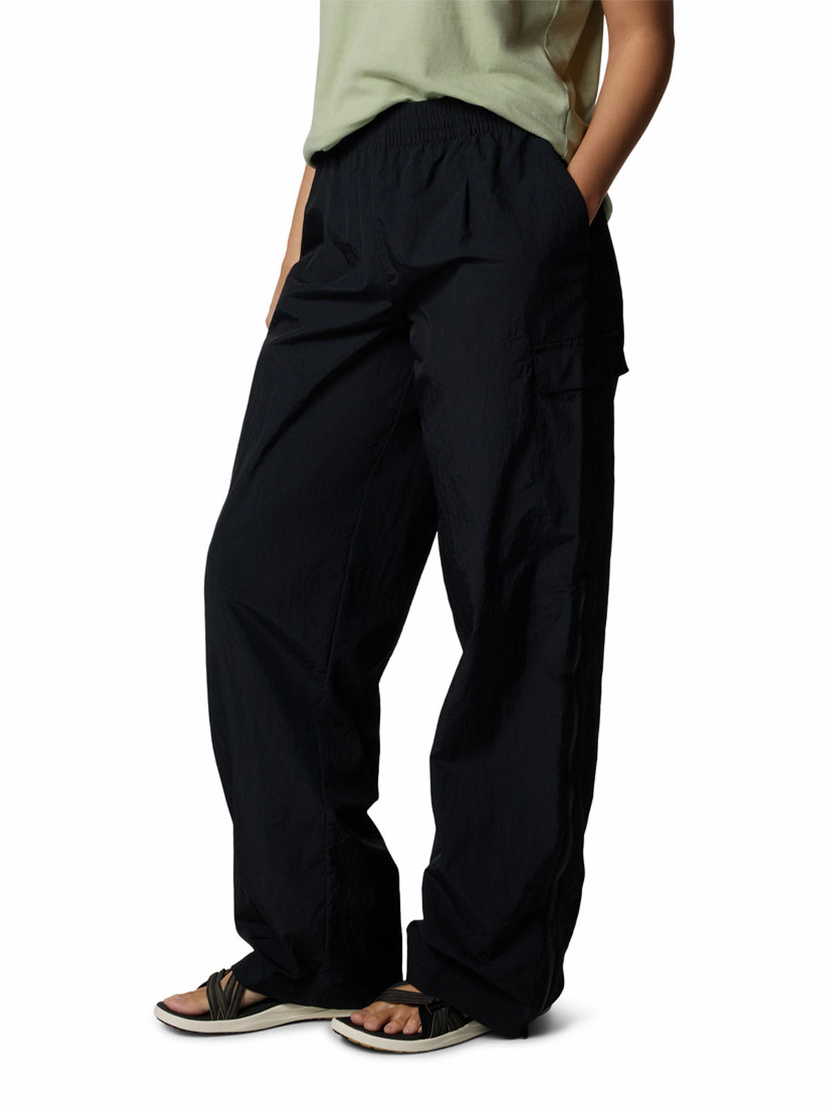 Pantalón Mujer Paracutie Vented Negro Columbia