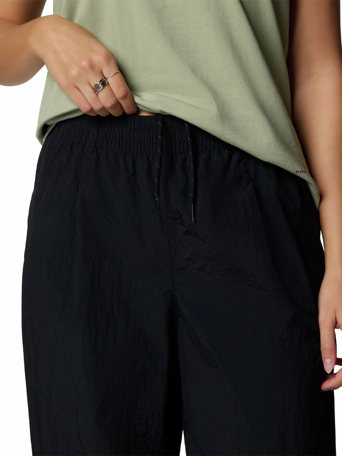 Pantalón Mujer Paracutie Vented Negro Columbia