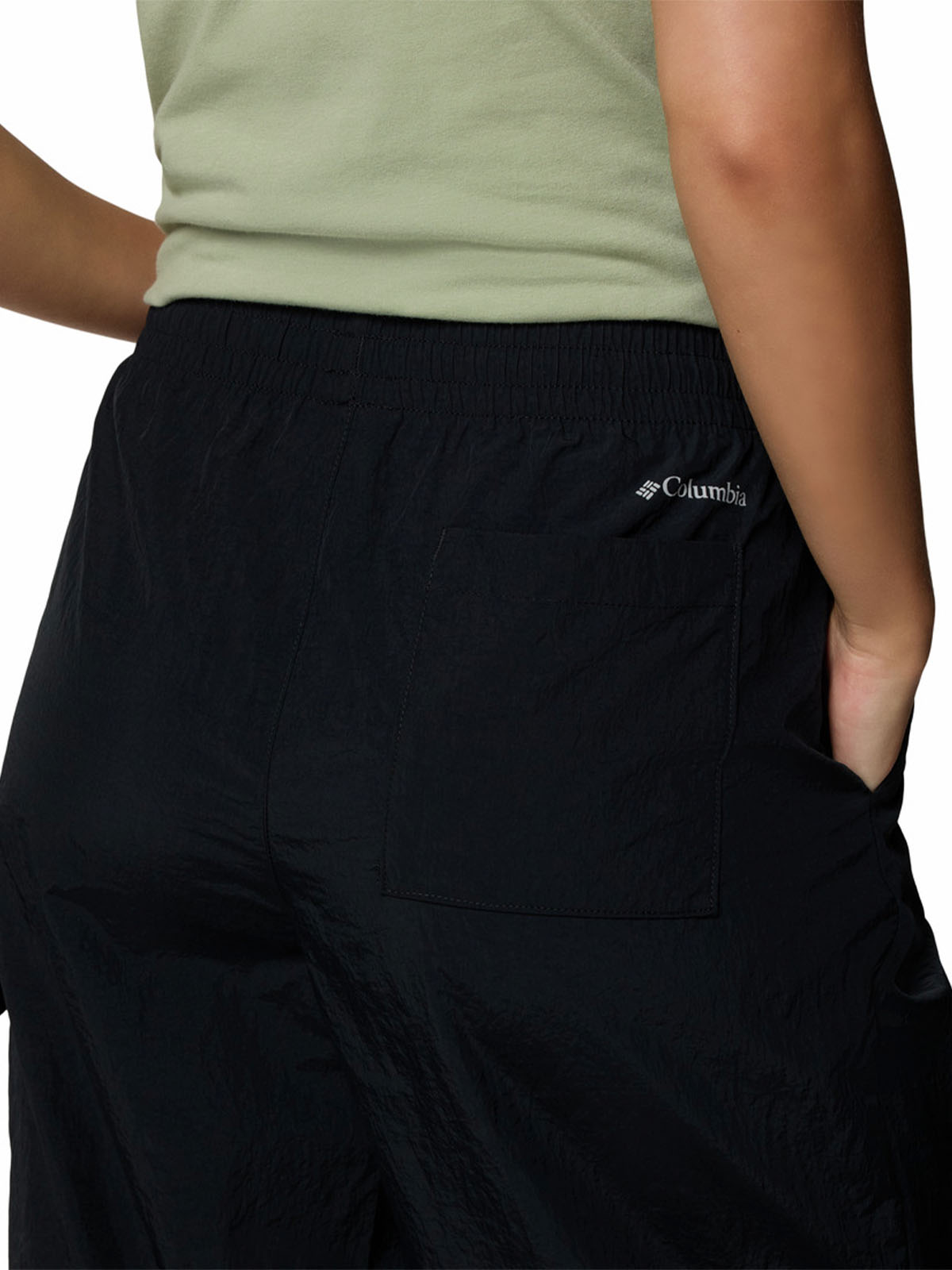 Pantalón Mujer Paracutie Vented Negro Columbia