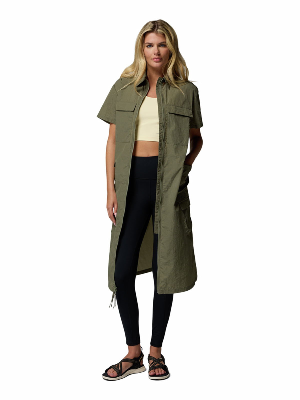 Vestido Mujer Elevated View Gris Columbia