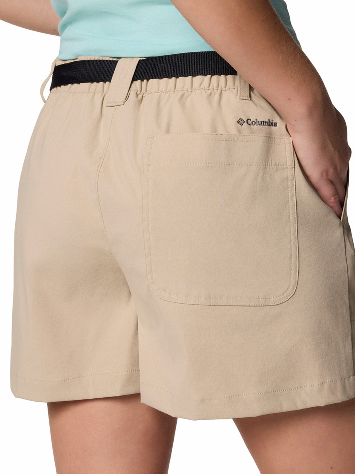 Short Mujer Brea Falls Nylon Beige Columbia
