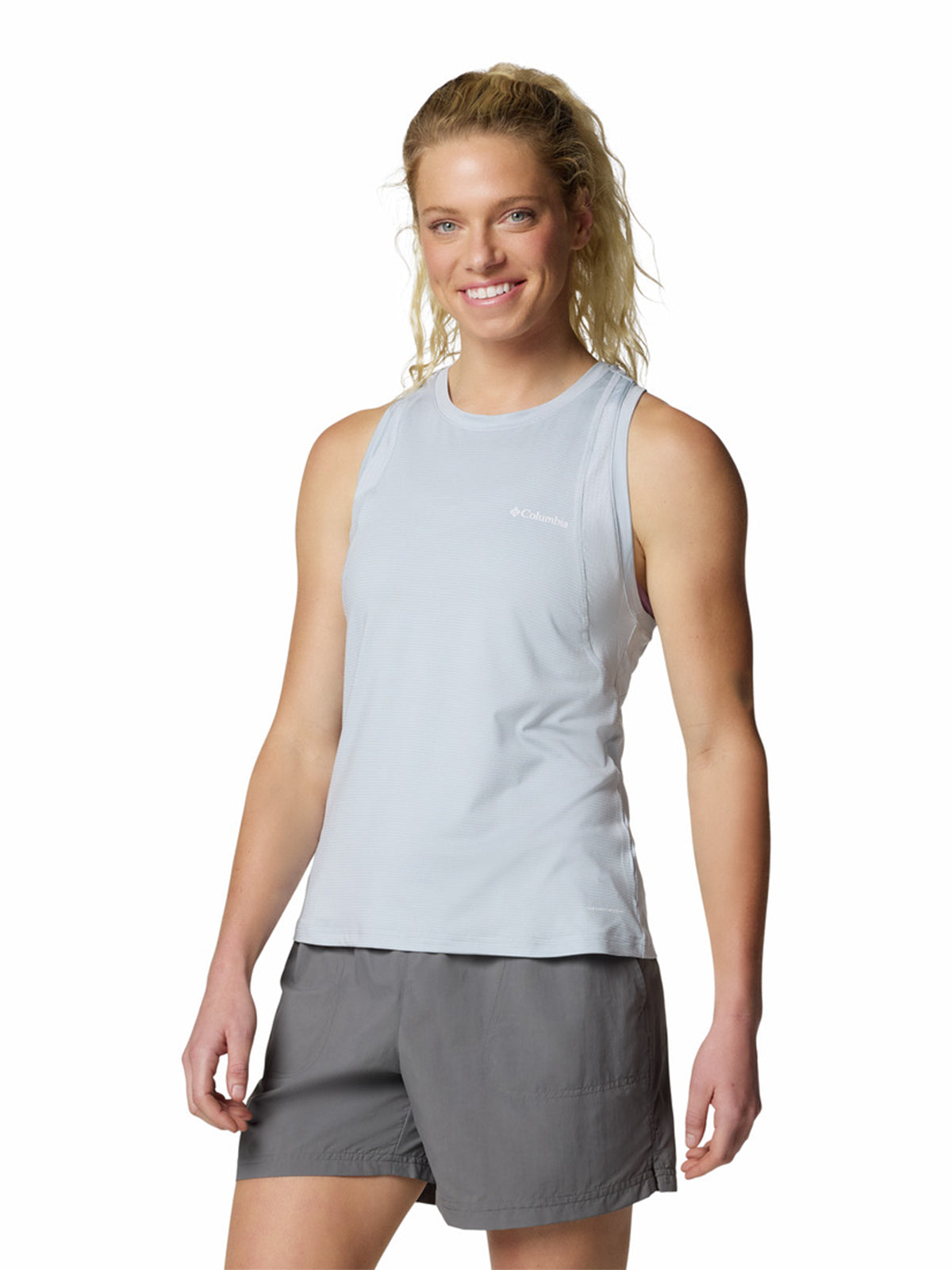 Polera Sin Mangas Mujer Weekend Ascent Gris Columbia