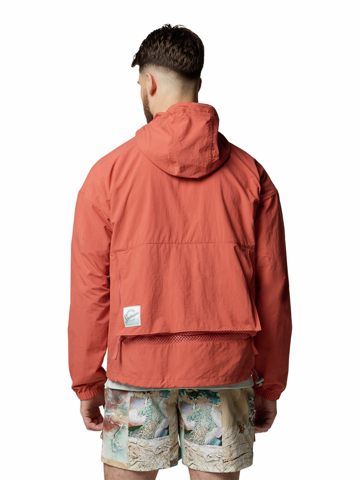 Cortaviento Hombre Cove Beach Rojo Columbia