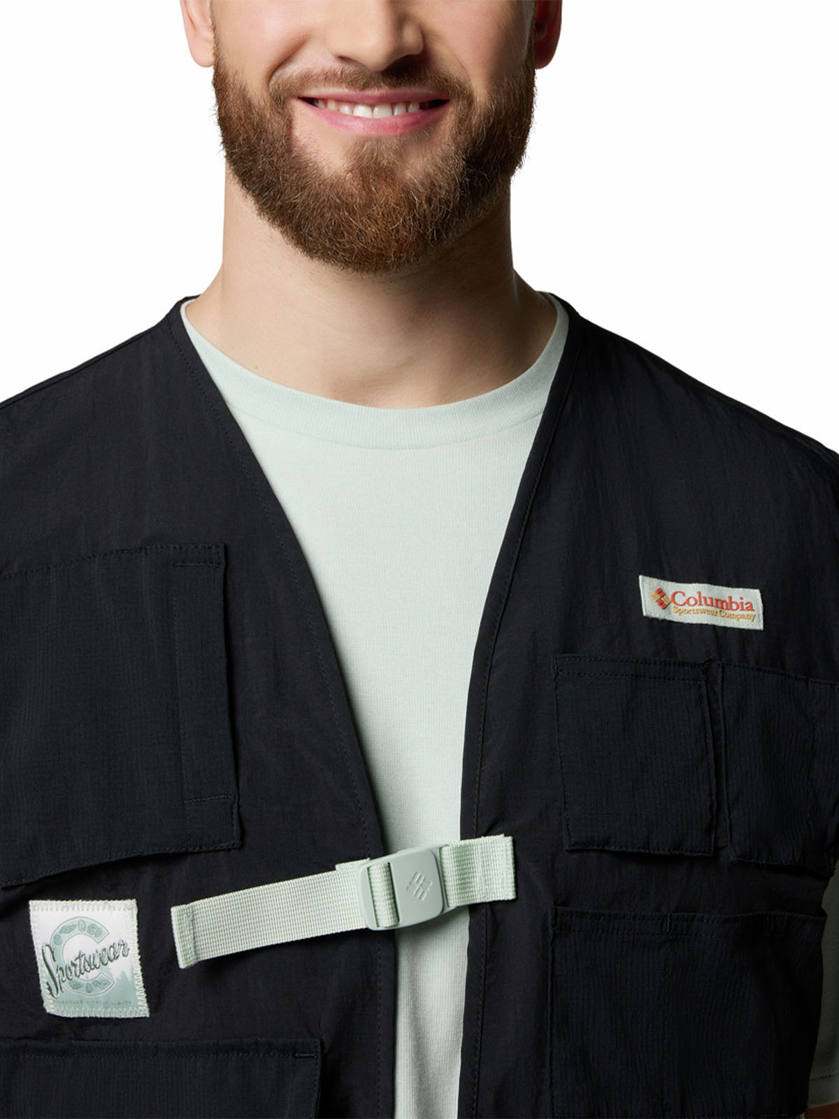 Chaleco Hombre Cove Beach Negro Columbia