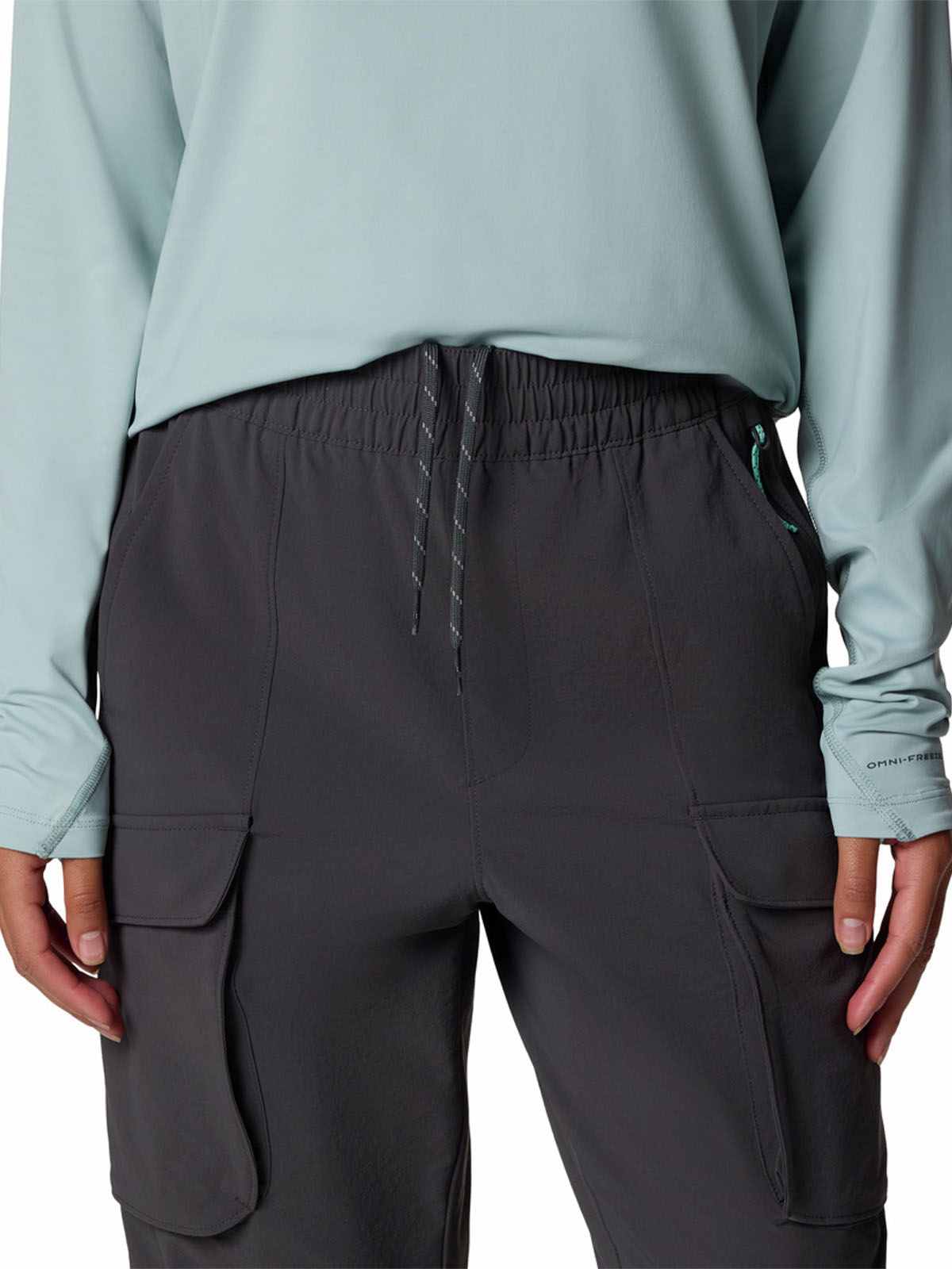 Pantalón Mujer Wild Cast Gris Columbia