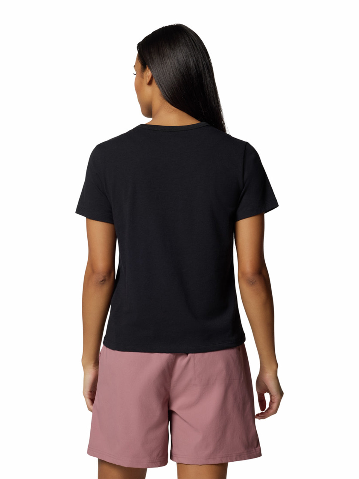 Polera Manga Corta Mujer Sun Trek II Negro Columbia