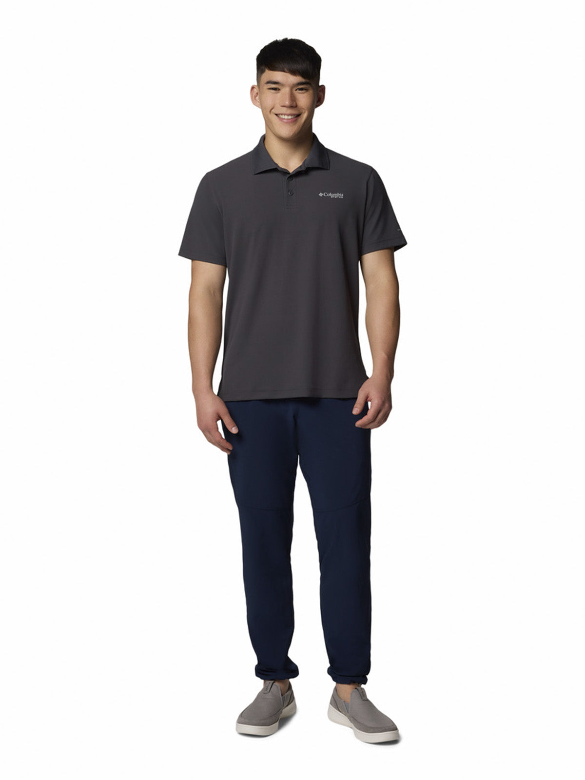Polera Hombre Freezer Polo Gris Columbia