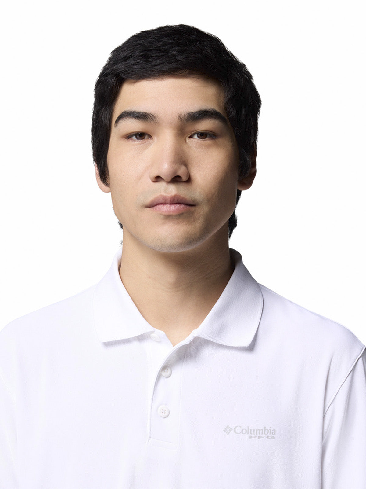 Polera Hombre Freezer Polo Blanco Columbia