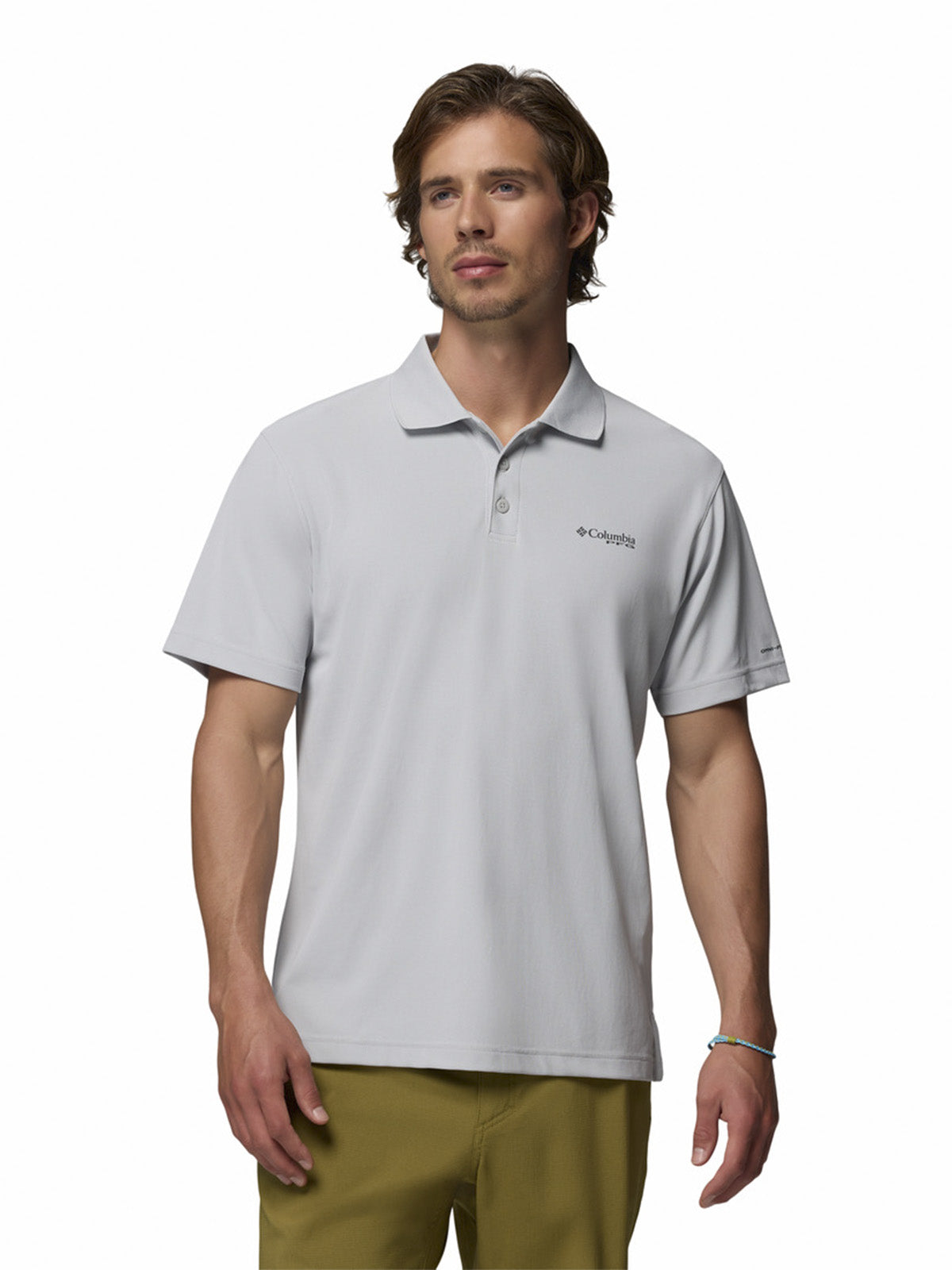 Polera Hombre Freezer Polo Gris Columbia