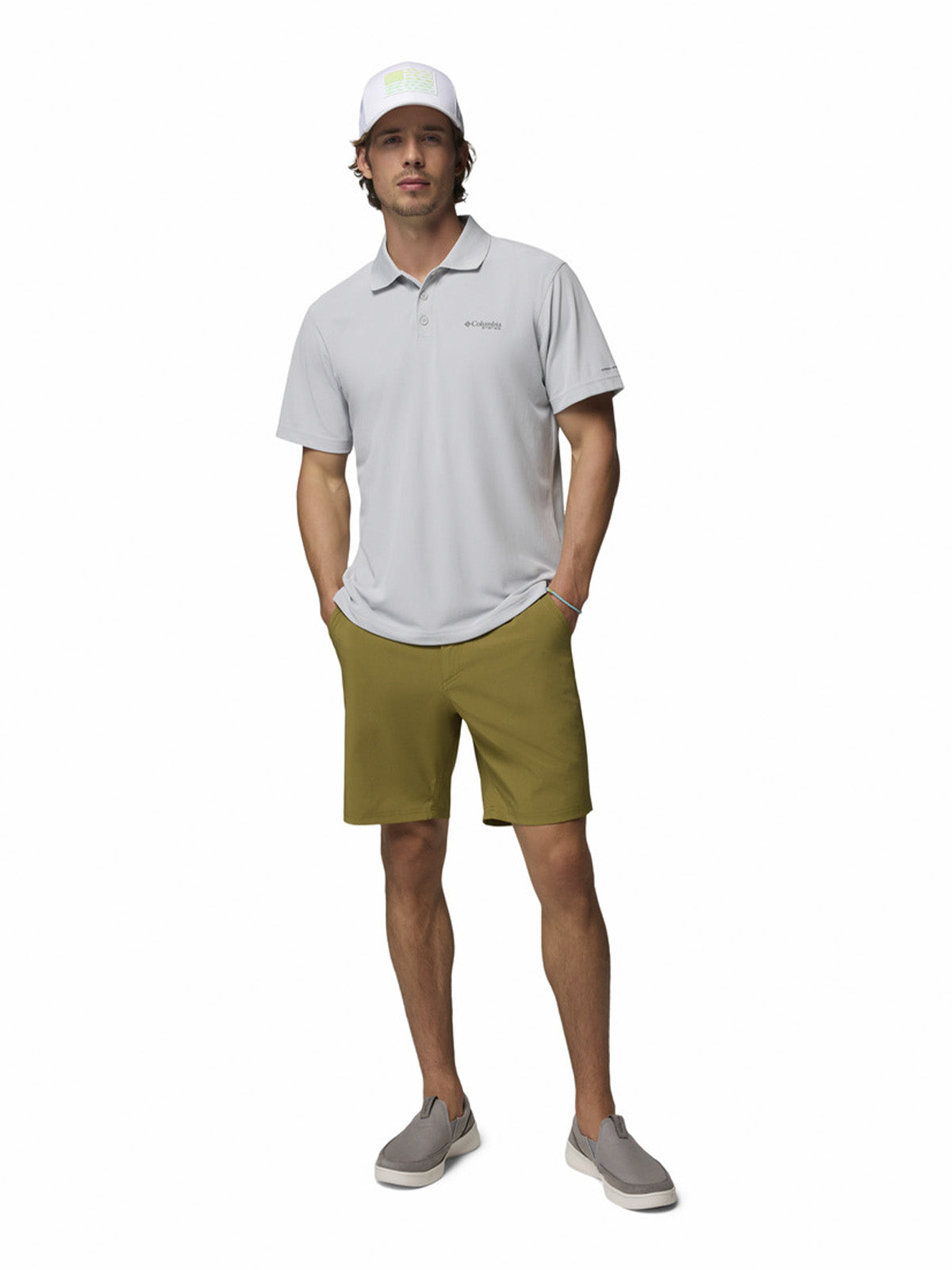 Polera Hombre Freezer Polo Gris Columbia