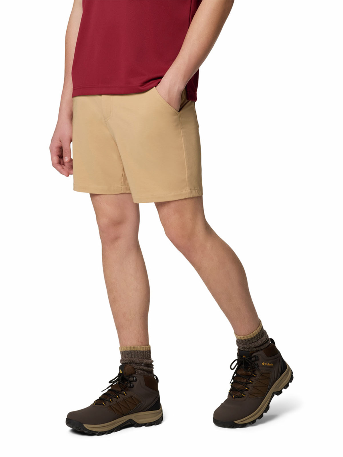 Short Hombre Sage Peak Chino Beige Columbia