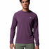 Polera Manga Larga Hombre Wild Cast Sun Morado Columbia