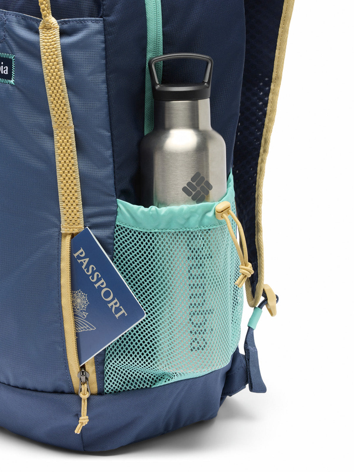 Mochila Unisex Echo Mountain 25L Azul Dark Mountain Columbia