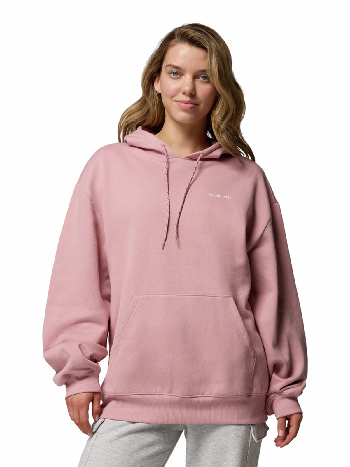 Polerón Mujer Aldermore Hoodie Rosado Columbia