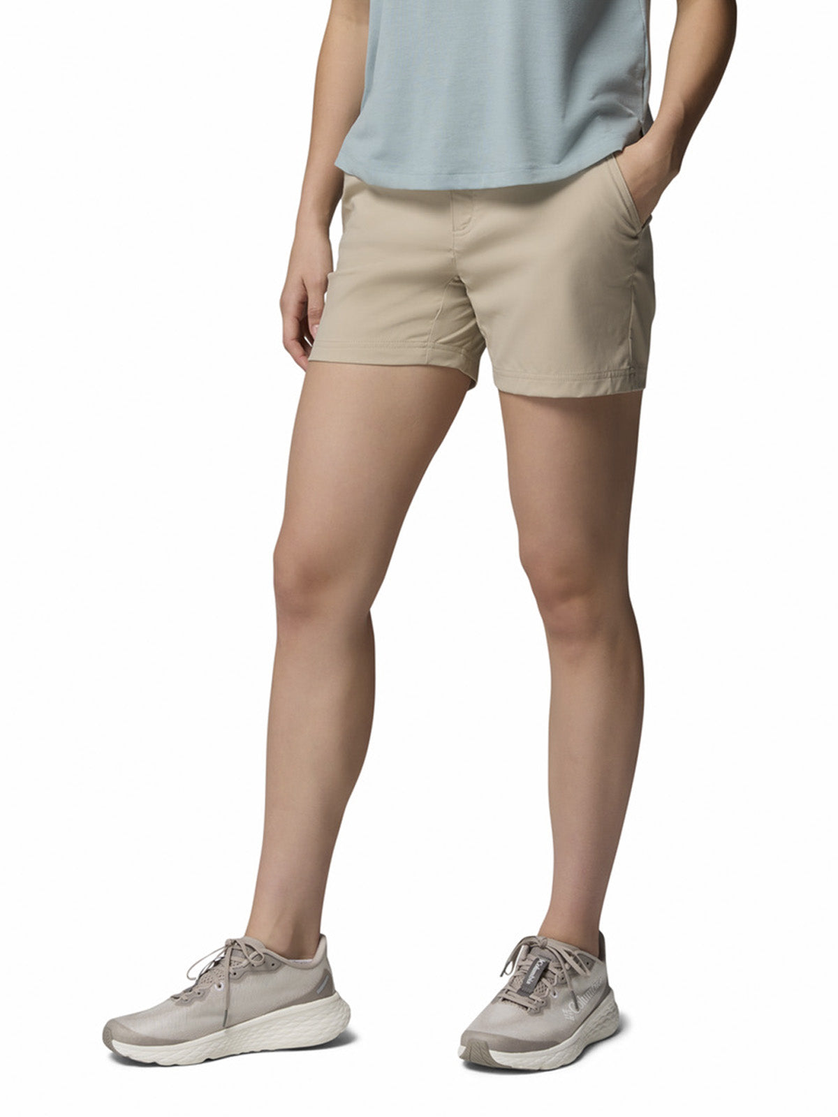 Short Mujer Leslie Falls II Beige Columbia