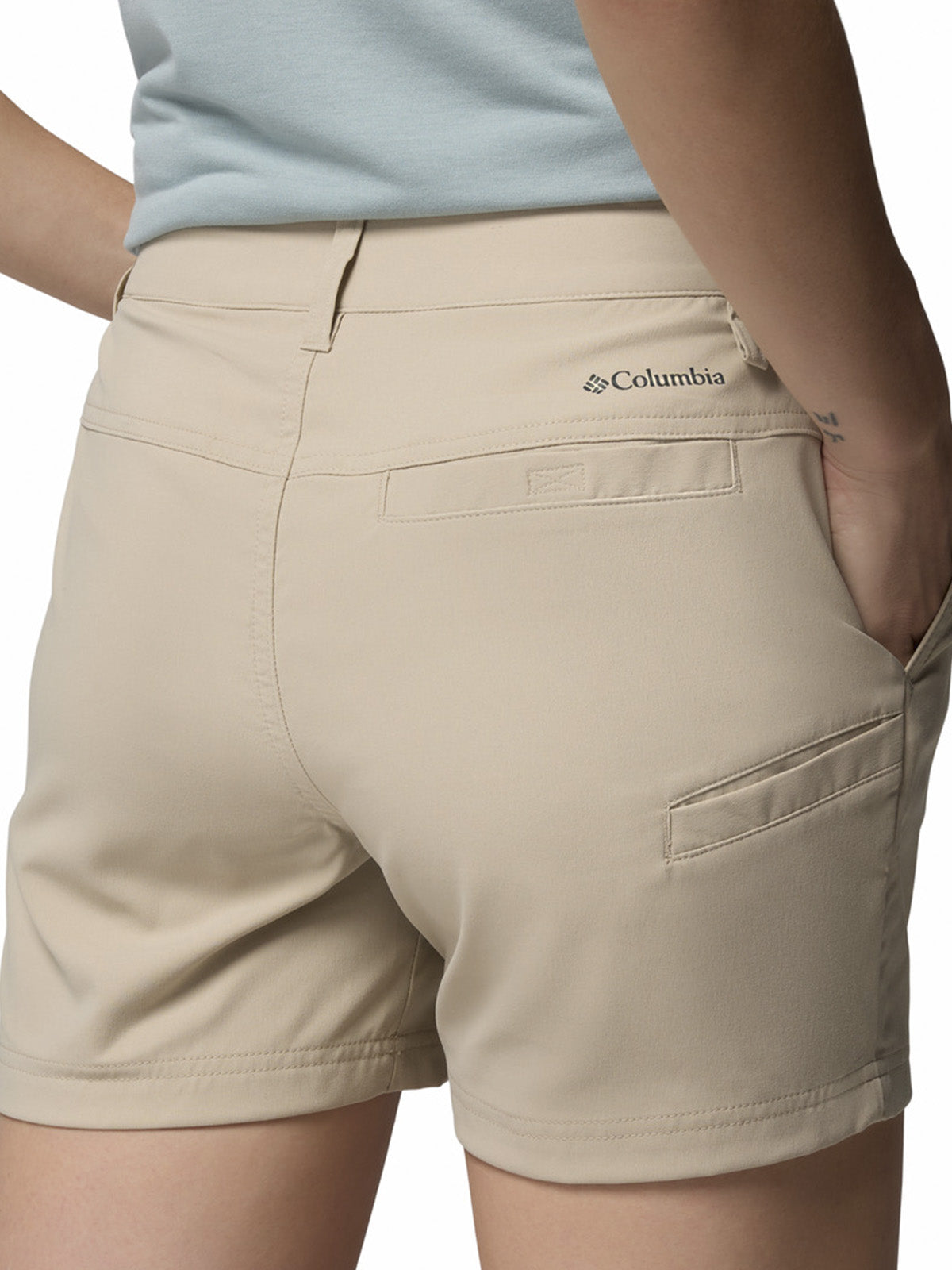 Short Mujer Leslie Falls II Beige Columbia
