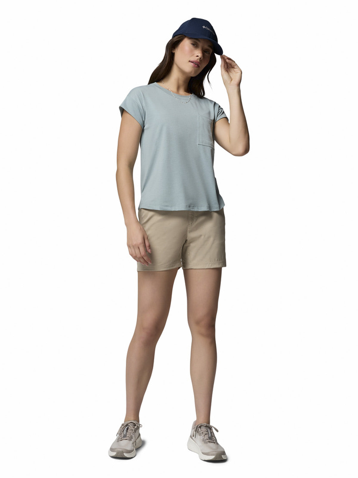 Short Mujer Leslie Falls II Beige Columbia