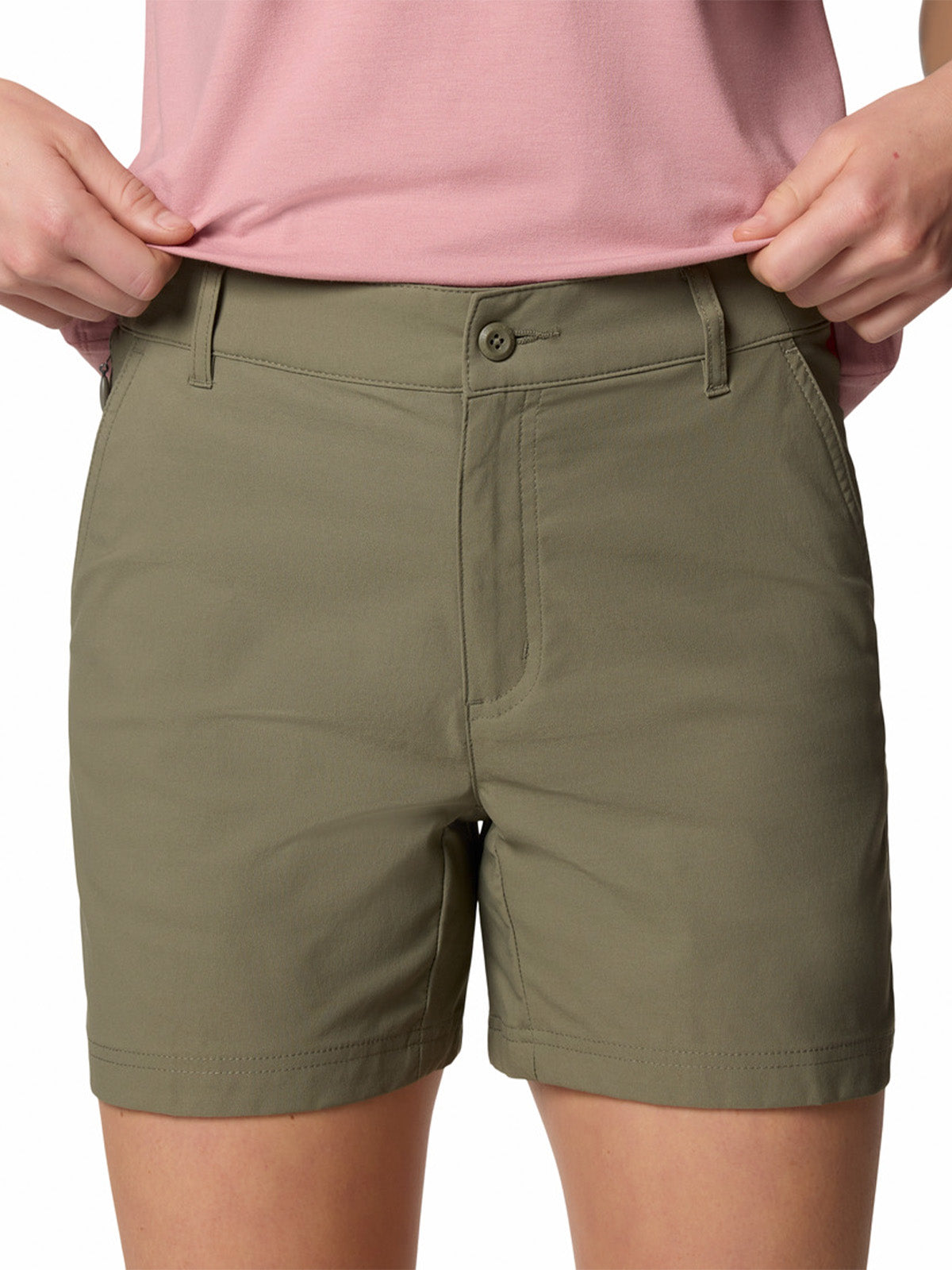 Short Mujer Leslie Falls II Gris Columbia