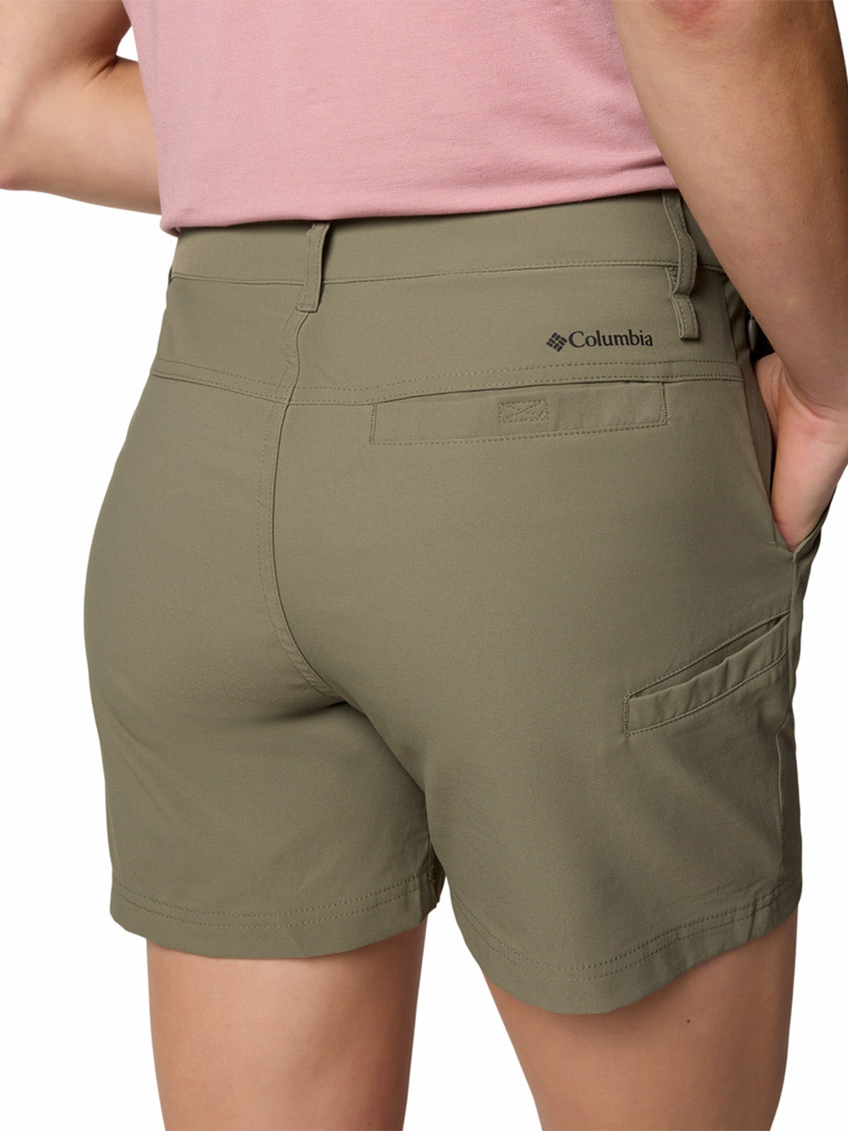 Short Mujer Leslie Falls II Gris Columbia