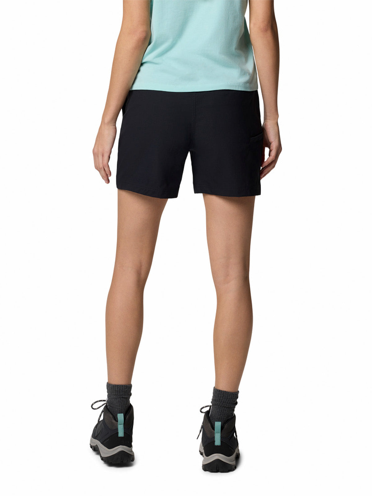 Short Mujer Leslie Falls II Negro Columbia