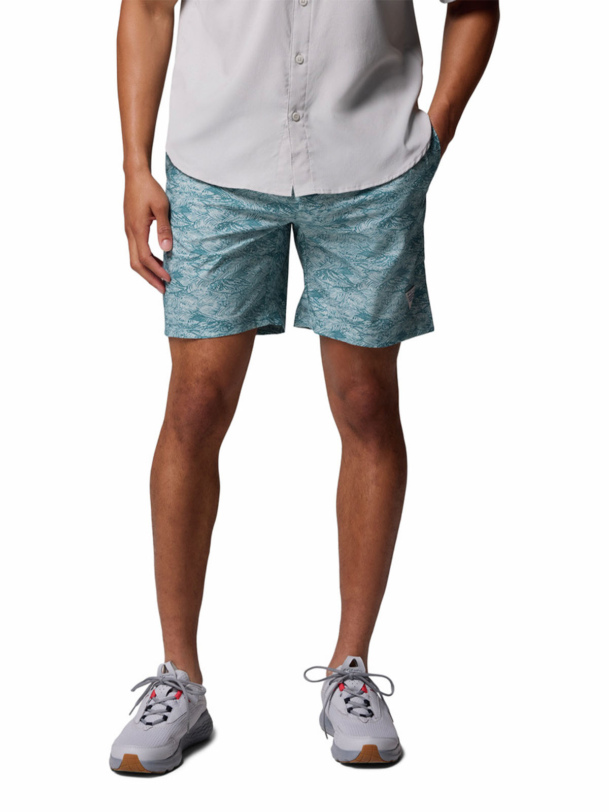 Short Hombre Pfg Rambler Printed Azul Columbia
