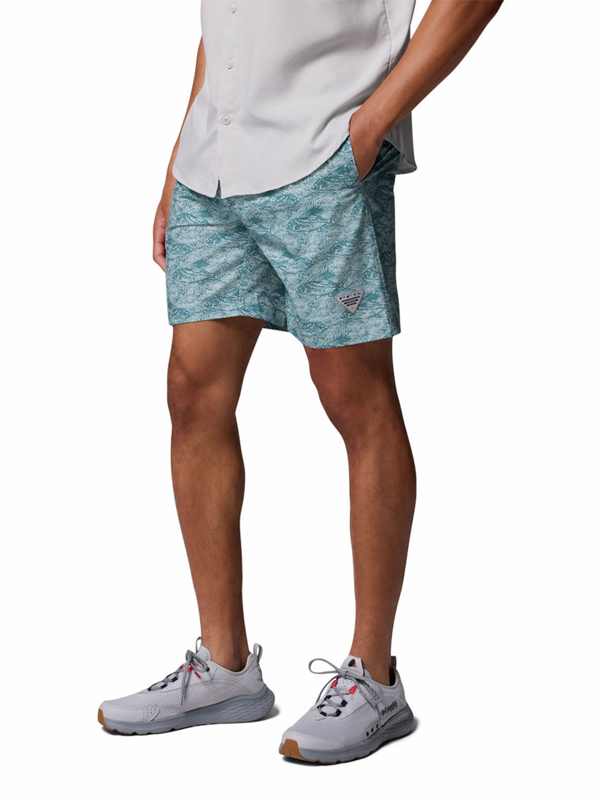 Short Hombre Pfg Rambler Printed Azul Columbia