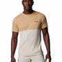 Polera Manga Corta Hombre Cirque River Pro Beige Columbia